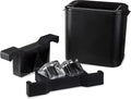 Viski Ice Maker, Whiskey Ice Cube Molds Makes 2 Large Crystal Clear Cubes, Perfect for Old Fashioned, Bourbon, Scotch & Craft Cocktail Drinks, Home Bar Accessories, Barware Essentials, Set of 1, Black