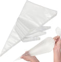 100 PCS Disposable Icing Piping Bags, HOMIOVE 23 Inch XL Large Thick Disposable Cream Frosting Bags, Anti Burst Non-Slip Design, Cake Decorating Bags for Tips Baking Cupcake