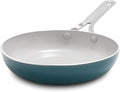 GreenPan Nova 8" Frying Pan Skillet, Oprah’s Favorite Things 2024, Ceramic Nonstick Cookware, PFAS Free, Toxin-Free, Induction Suitable, Dishwasher & Oven Safe, Durable, Easy Clean, Deep Teal