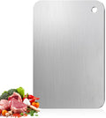 Tavano Titanium Cutting Board,100% Pure Titanium Cutting Boards for Kitchen,2026 New Non Toxic,Double-Sided Food Grade Chopping Board for Meat,Vegetable,Fruit,Outdoor Camping(S-1PC:11.42 * 7.87'')