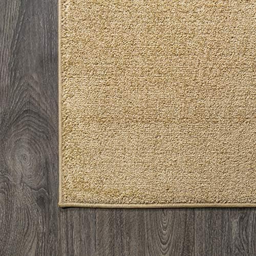 JONATHAN Y Haze Solid Low-Pile Mustard Indoor Area Rug 3x5, Coastal,Bohemian,Minimalist,Classic, Easy-Cleaning for Living Room,Bedroom,Kitchen,Pet Friendly,Non-Shedding (SEU100B-3) - Image 6