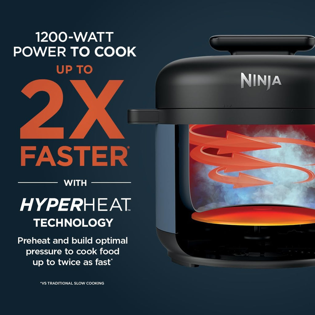 Ninja® HyperHeat™ 9-in-1 Pressure Cooker, 6.5-qt, Blue Macaron, PC201