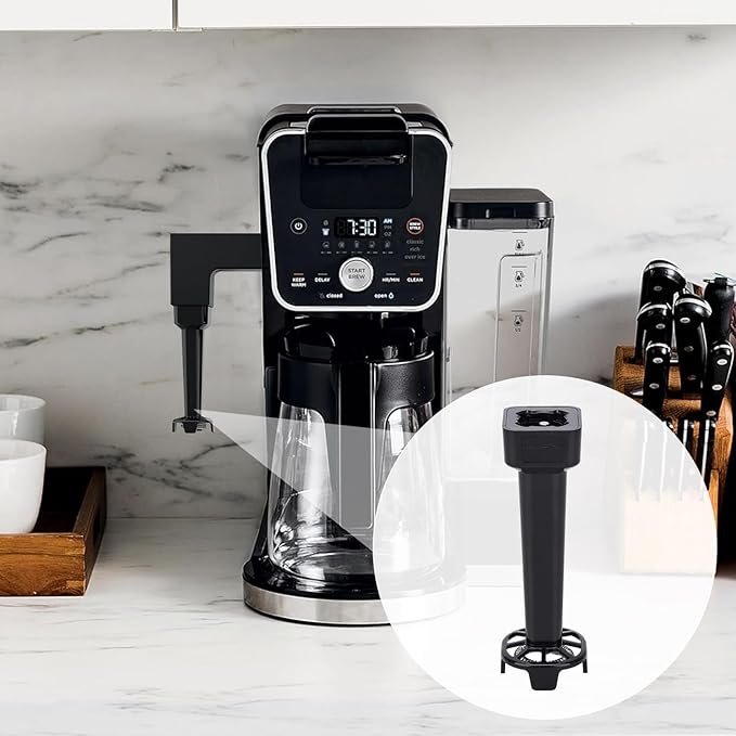 Replacement Frother Whisk Attachment for Ninja Coffee Makers - Compatible with Dual Brew CM401 CP307 CF097 CM407 CP300 CP301 Ninja Coffee Maker Replacement Part