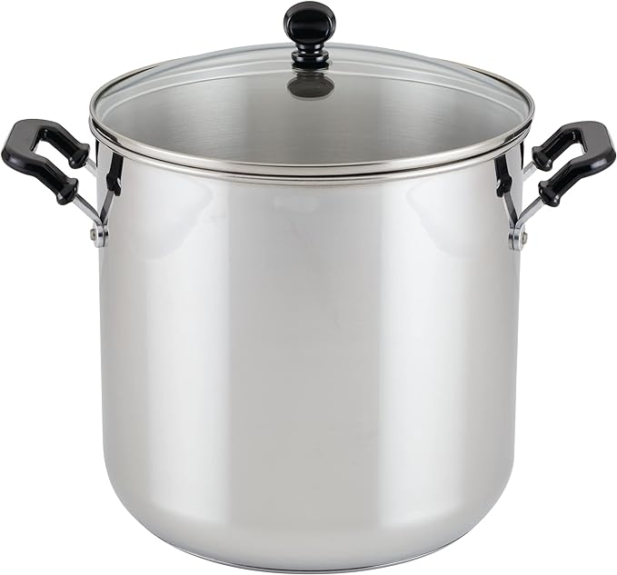 Farberware Classic Series 11 Quart Stockpot with Glass Lid