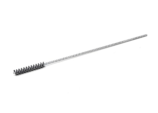 Brush Research BC6M12 FLEX-HONE®, 0.236" (6mm) Diameter, 120 Grit, Silicon Carbide, For Mild Steel, Stainless Steel, Cast Iron and Softer Ferrous Materials