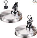 Mason Jar Pour Spouts. free flow Mason Jar Pour Spouts, for spout mason jar wide mouth 86 mm dispenser germination cover. Suitable for any liquid，jars not included (2 stainless steel Silver)