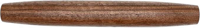 Handmade 12" Walnut French Rolling Pin for Dough - Tapered Wooden Rolling Pin for Baking, Pizza, Chapati, Tortilla, and More - Crafted in Kentucky