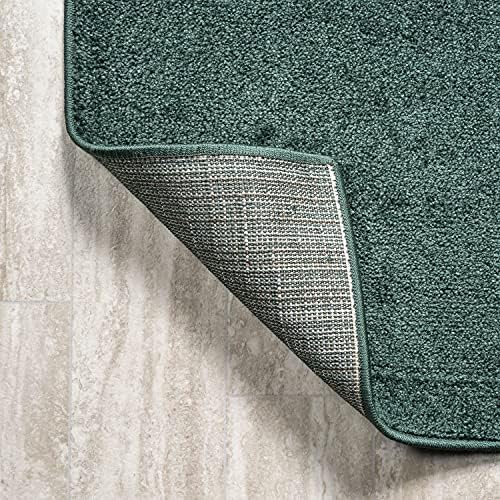 JONATHAN Y Haze Solid Low-Pile Emerald Indoor Area Rug 3x5, Coastal,Bohemian,Minimalist,Classic, Easy-Cleaning for Living Room,Bedroom,Kitchen,Pet Friendly,Non-Shedding (SEU100L-3) - Image 6