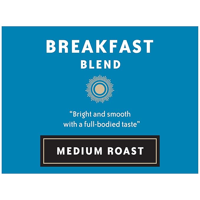 Community Coffee Breakfast Blend Medium Roast Single-Serve Keurig K-Cup Pods 48 Count (Pack of 2)