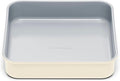 Caraway 9” Square Pan - Non-Stick Ceramic Coating - Free From Forever Chemicals - Cake Pan Perfect for Brownies, Lemon Bars, & More - Cream