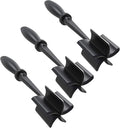 3Pcs Meat Chopper 5 Curved Blades Ground Beef Masher Hamburger Chopper with Nonslip Handle