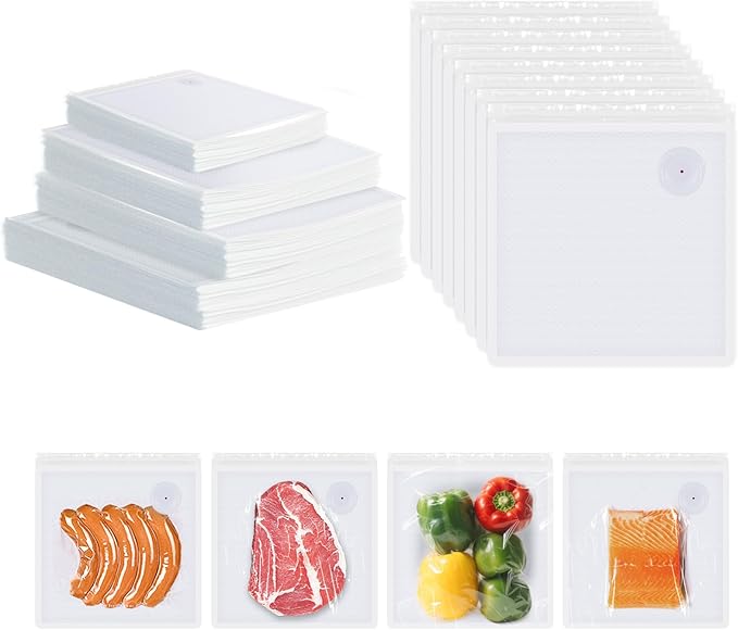 Reusable Vacuum Seal Bags for Food,Food Vacuum Sealer Bags XLarge Size 30 Packs