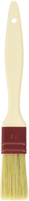 Matfer Bourgeat Natural Pastry Brush, Flat, 1 1/8"