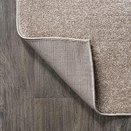 JONATHAN Y Haze Solid Low-Pile Beige Indoor Area Rug 4x6, Coastal,Bohemian,Minimalist,Classic, Easy-Cleaning for Living Room,Bedroom,Kitchen,Pet Friendly,Non-Shedding (SEU100G-4) - Image 5