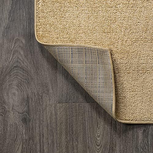JONATHAN Y Haze Solid Low-Pile Mustard Indoor Area Rug 5x8, Coastal,Bohemian,Minimalist,Classic, Easy-Cleaning for Living Room,Bedroom,Kitchen,Pet Friendly,Non-Shedding (SEU100B-5) - Image 5