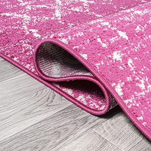 JONATHAN Y Boho Vintage Diamond Fuchsia/Ivory Runner Rug 2X8 ft, Moroccan Hype for Living Room, Bedroom, Kitchen, Office, Easy-Cleaning, High Traffic, Pet-Friendly, Non-Shedding (MOH101G-28) - Image 5