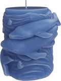 Dolphin Cylinder Animal Resin Casting Silicone Mold for Home Decor & Candle Making Wave Spiral Mold