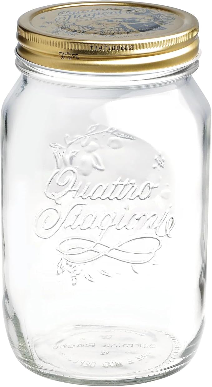 Bormioli Rocco Quattro Stagioni Jar, 33.75 oz