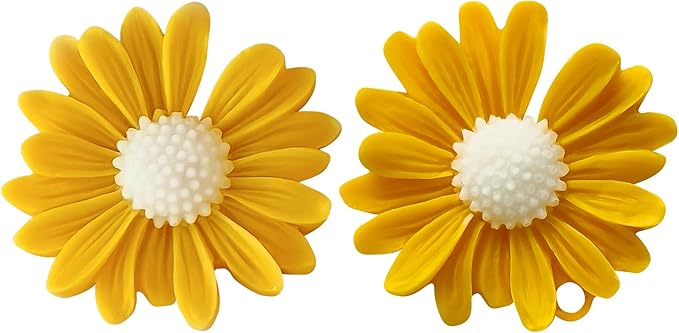 2 Pcs Daisy Flower Pendant Candle Mold - 2 Style - Silicone Resin Casting Molds for Candle & Resin & Soap Craft Supplies
