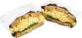 Restaurantware 12" x 12" Rippled Aluminum Foil Food Wrap and Fry Basket Liner: Perfect for Restaurant Take Out Bakeries and Food Trucks - Silver Foil Sandwich Wraps - 500-CT