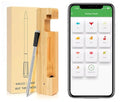Smart Meat Thermometer 656FT Remote Range Digital Cooking Food Thermometer with Cordless Probe Real-Time Readings from Apps IP68 Waterproof for BBQ, Oven, Grill, Smoker, Air Fryer, Kitchen