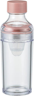 Hario Cold Brew Tea Portable Bottle, 160ml, Smoky Pink