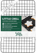 Great Jones Little Chill Wire Cooling Rack (Pepper) | Nonstick Baking Rack, Heavy-Duty Aluminized Steel | Fits Quarter-Sheet Pans for Cooking and Baking | Oven-Safe 450°F, Dishwasher-Friendly