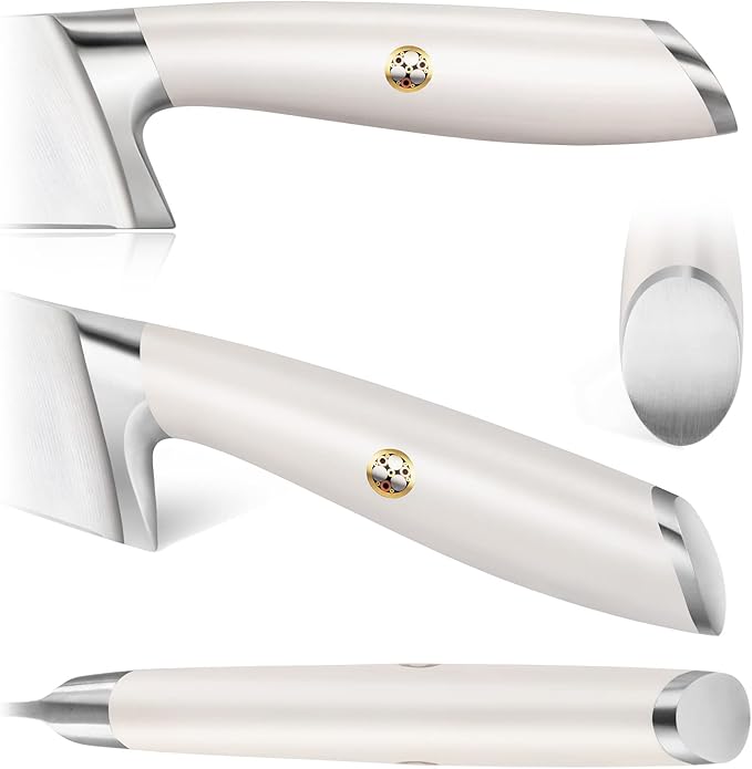 Cangshan L1 Series 2-Piece Starter Knife Set, Forged German Steel, White, 1027501