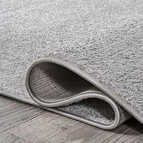 JONATHAN Y Haze Solid Low-Pile Light Gray Runner Rug 2x10, Coastal,Bohemian,Minimalist,Classic, Easy-Cleaning for Living Room,Bedroom,Kitchen,Pet Friendly,Non-Shedding (SEU100K-210) - Image 6