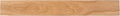 Mercer Culinary Rubberwood Magnetic Bar, 18 Inch x 2-3/8 Inch x 3/4 Inch, Brown