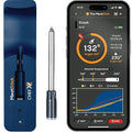 ChefX Wireless MeatStick - Smart 4 Sensor Bluetooth Meat Thermometer for Grilling & Smoking, 650ft+ Range