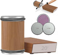 Rolling Knife Sharpener Kit, Rolling Knife Sharpener with 2 Diamond & 1 Corundum Discs,15 & 20 Degree Magnetic Angle for Kitchen Knives,Work Sharp Kitchen Knife Sharpener