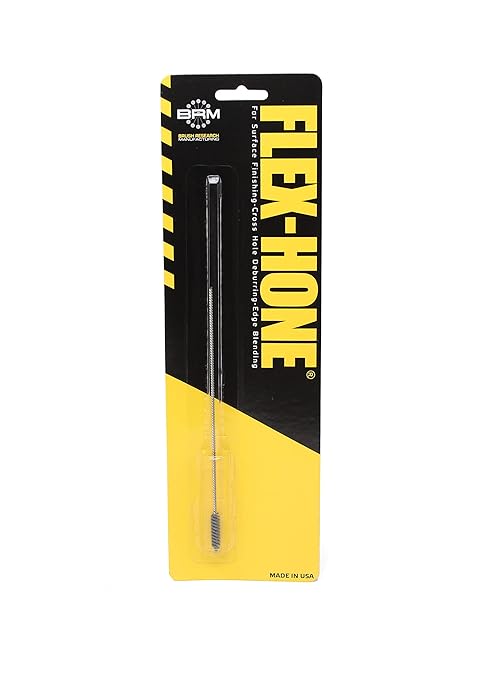 Brush Research BC45M800 FLEX-HONE®, 0.177" (4.5mm) Diameter, 800 Grit, Silicon Carbide, for Mild Steel, Stainless Steel, Cast Iron and Softer Ferrous Materials