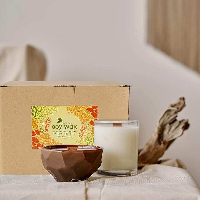 10 lb Soy Wax DIY Candle （Flakes & Soft）,Natural Soy Wax Candle