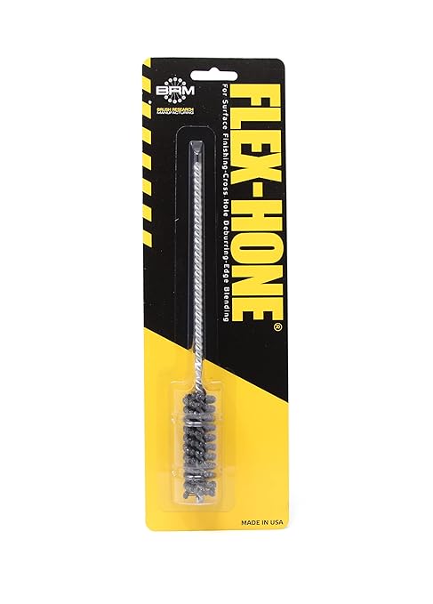 Brush Research BC18M60 FLEX-HONE®, 0.709" (18mm) Diameter, 60 Grit, Silicon Carbide, for Mild Steel, Stainless Steel, Cast Iron and Softer Ferrous Materials