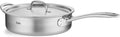 Fissler M5 Pro-Ply 5-ply Stainless Steel Sauté Pan with Metal Lid, 5 Quart