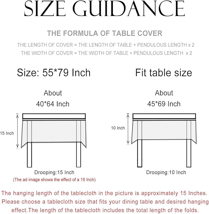 patdrea Designer Linen Small Tablecloth for Rectangle Table,Pineapple Pattern Tablecloths,Table Cover Cloth Colorful Decor for Kitchen Dining Christmas,Thanksgiving,55"x79"-Pineapple B
