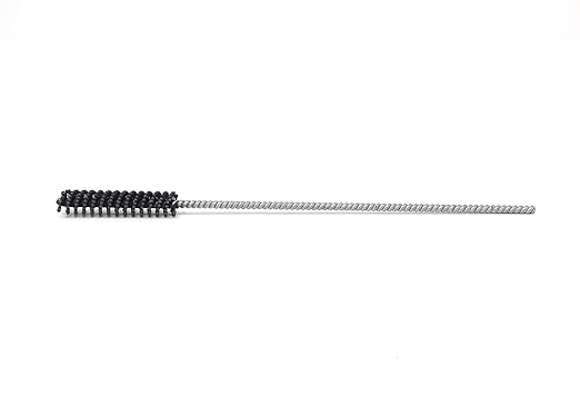 Brush Research BC8M32 FLEX-HONE®, 0.315" (8mm) Diameter, 320 Grit, Silicon Carbide, For Mild Steel, Stainless Steel, Cast Iron and Softer Ferrous Materials