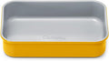 Caraway Nonstick 9” x 6.5” Small Rectangle Baking Pan – Non-Toxic, PTFE & PFOA Free – Aluminized Steel Core – Deep Ceramic Baking Pan for Casseroles, Lasagna & More - Marigold