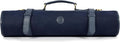 Leather Canvas Knife Roll Storage Bag Expandable 10 Pockets Detachable Shoulder Strap Travel-Friendly Chef Knife Case Roll By Aaron Leather Goods (Buffalo, Canvas Leather)