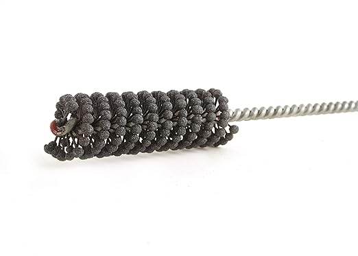 Brush Research BC18M18 FLEX-HONE®, 0.709" (18mm) Diameter, 180 Grit, Silicon Carbide, For Mild Steel, Stainless Steel, Cast Iron and Softer Ferrous Materials