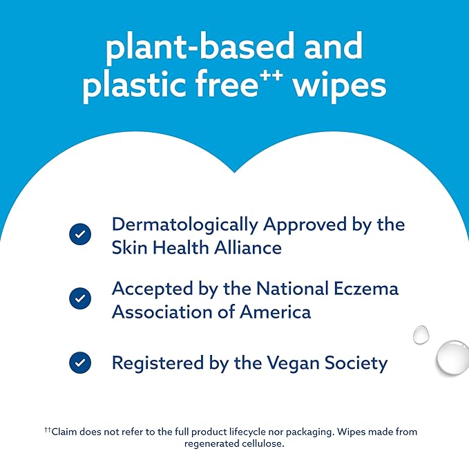 WaterWipes Sensitive+ Newborn & Baby Wipes, 3-In-1 Cleans, Cares, Protects, 99.9% Water, Unscented & Hypoallergenic, 300 Count (5 Packs)