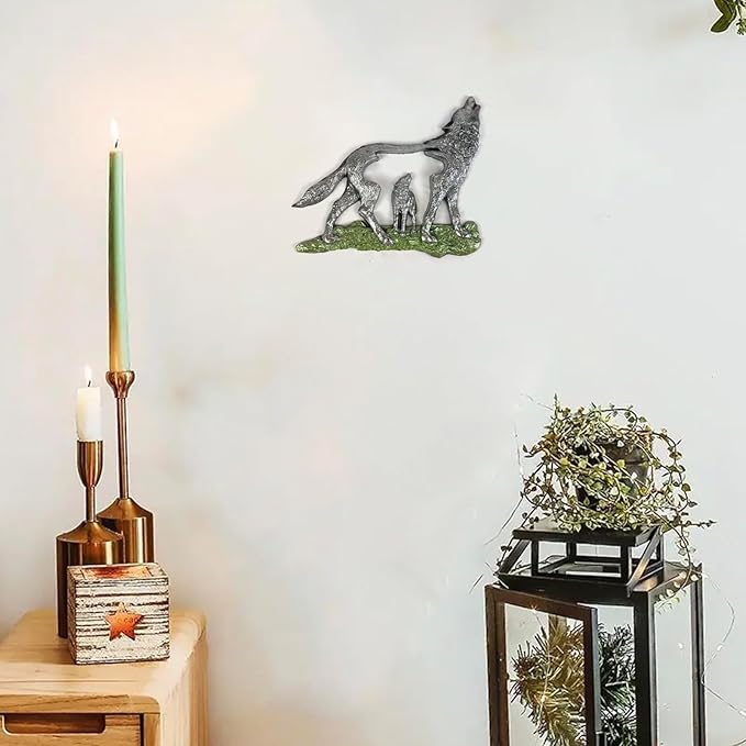 3D Horse and Wolf Silicone Resin Mold, Wall Art Decoration Casting Mold, Tabletop Ornament DIY Craft