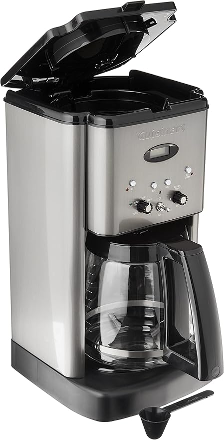 Cuisinart 12 Cup Brew Central Maker Coffee Maker2, Black Stainless Steel, DCC-1200BKSNAS