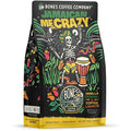 Bones Coffee Company Jamaican Me Crazy, Vanilla Caramel Flavored Coffee, Medium Roast Low Acid Arabica Beans Compatible with Auto drip and French Press Coffee Maker, 12 Oz Whole Bean