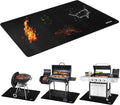 Large 70 X 48 Inch Under Grill Mats for Outdoor Grill,Double-Sided Fireproof Grill Pad, Waterproof/Oil-proof,BBQ Mat for Protector Deck and Patio,Griddle Accessories Compatible With Blackstone