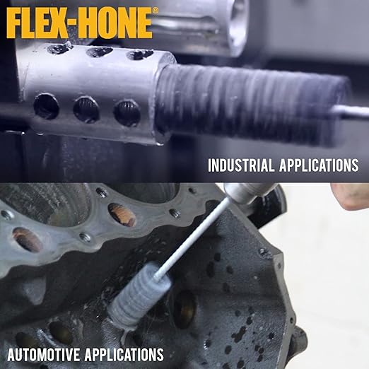 Brush Research BC7832 FLEX-HONE®, 7/8" (22.2mm) Diameter, 320 Grit, Silicon Carbide, For Mild Steel, Stainless Steel, Cast Iron and Softer Ferrous Materials