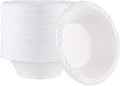 PLASTICPRO 800 Count Disposable 12 ounce White Plastic Soup Bowls