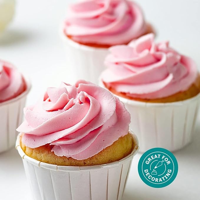 Judee's Gluten Free Complete Strawberry Meringue Powder Mix - Just Add Water - Bake Meringue Cookies & Royal Icing - Cookie Decorating & Frosting Mix - 11.4 Oz