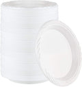 PLASTICPRO 800 Count Disposable 7 Inch White Plastic Plates